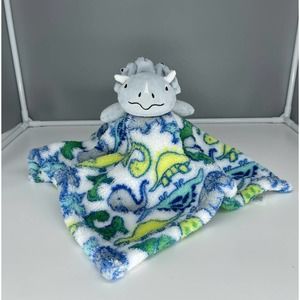 Cutie Pie dinosaur lovey security blanket plush - Displayed only